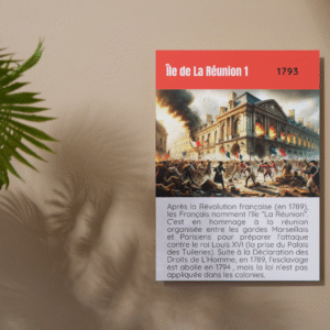 Ma Frise Historique en A4 : L'Histoire de La Réunion, de sa Naissance à 1946 - PDF