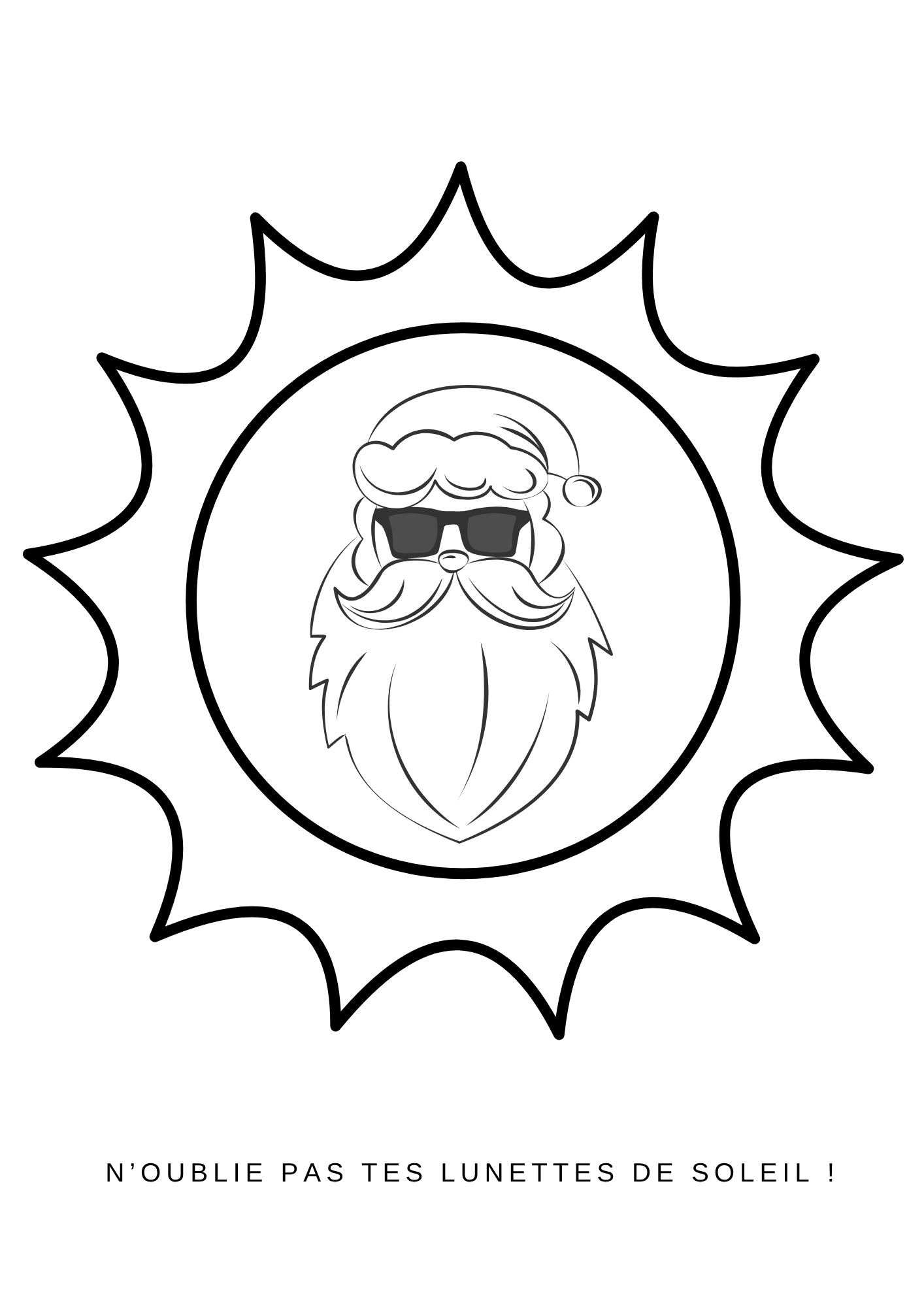 Cahier de coloriage - Maternelle - Joyeux Noël à l'île de La Réunion – Image 3