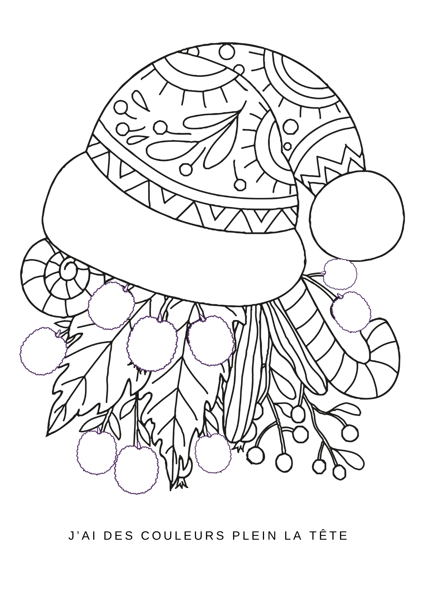 Cahier de coloriage - Maternelle - Joyeux Noël à l'île de La Réunion – Image 4